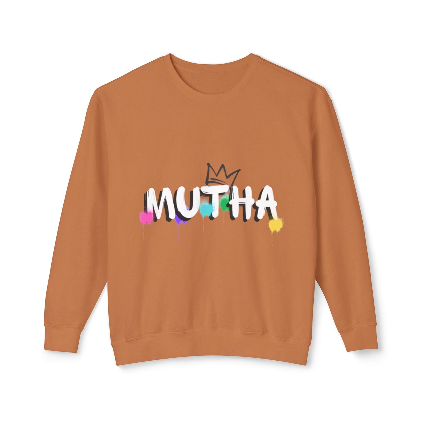 Mutha Unisex Lightweight Crewneck Sweatshirt - Perfect Gift for Moms