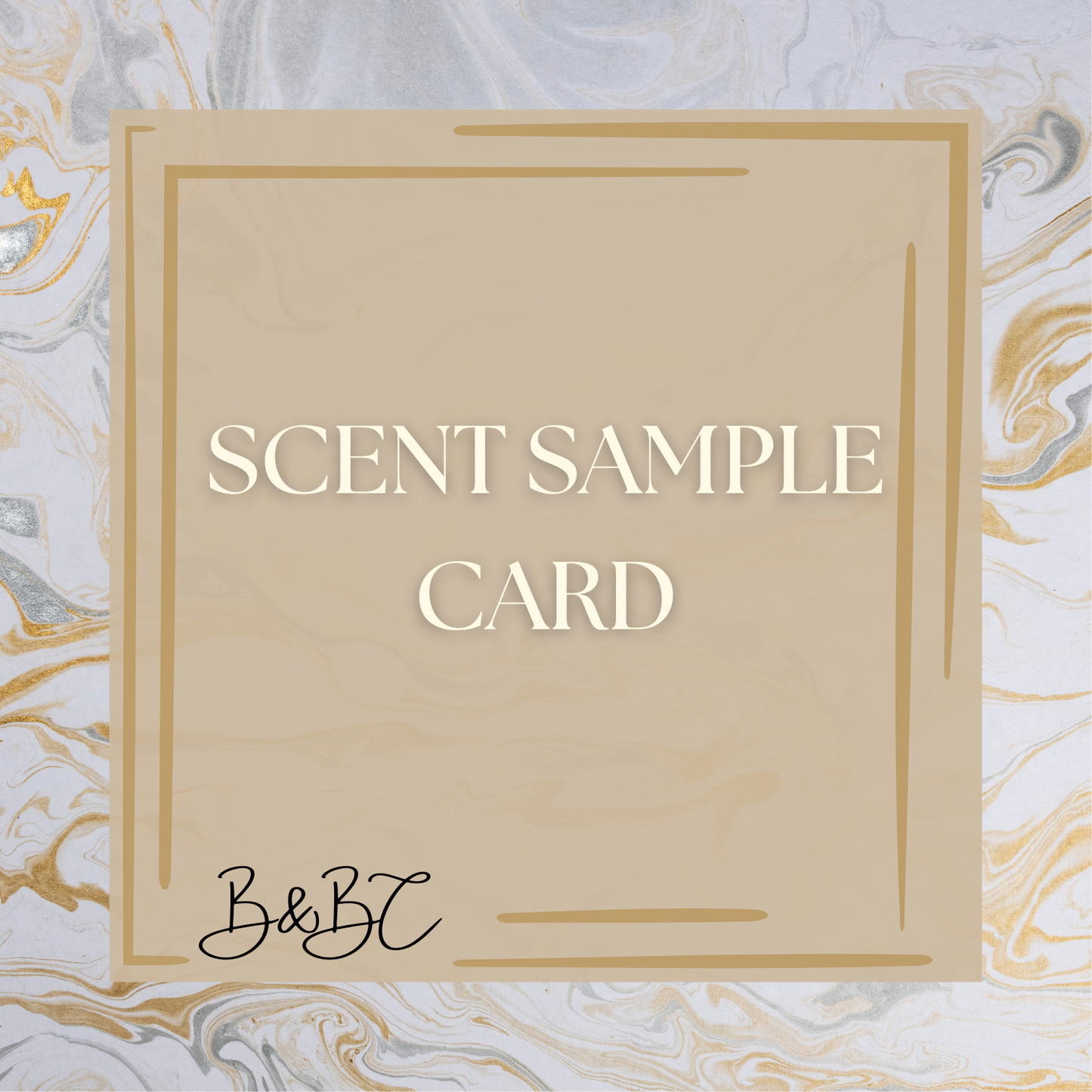 Scent Sample Card
